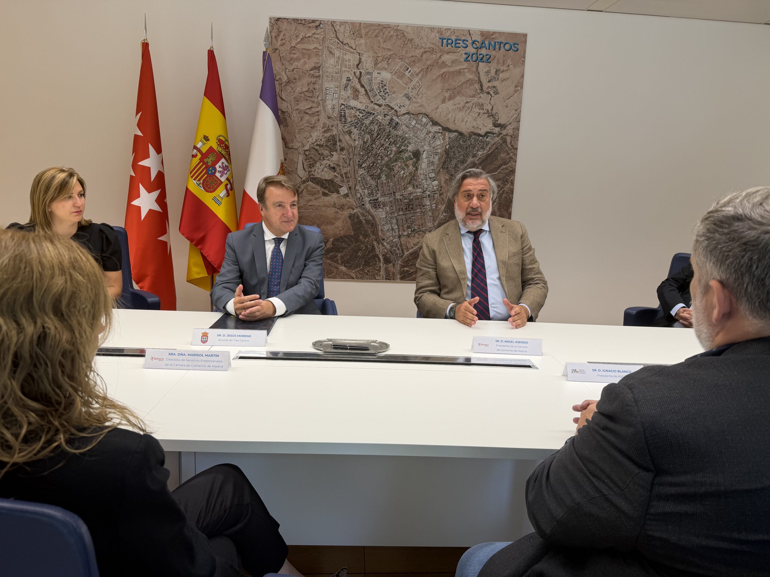 Tres Cantos y Cámara de Comercio de Madrid impulsan el servicio "Punto Cámara"