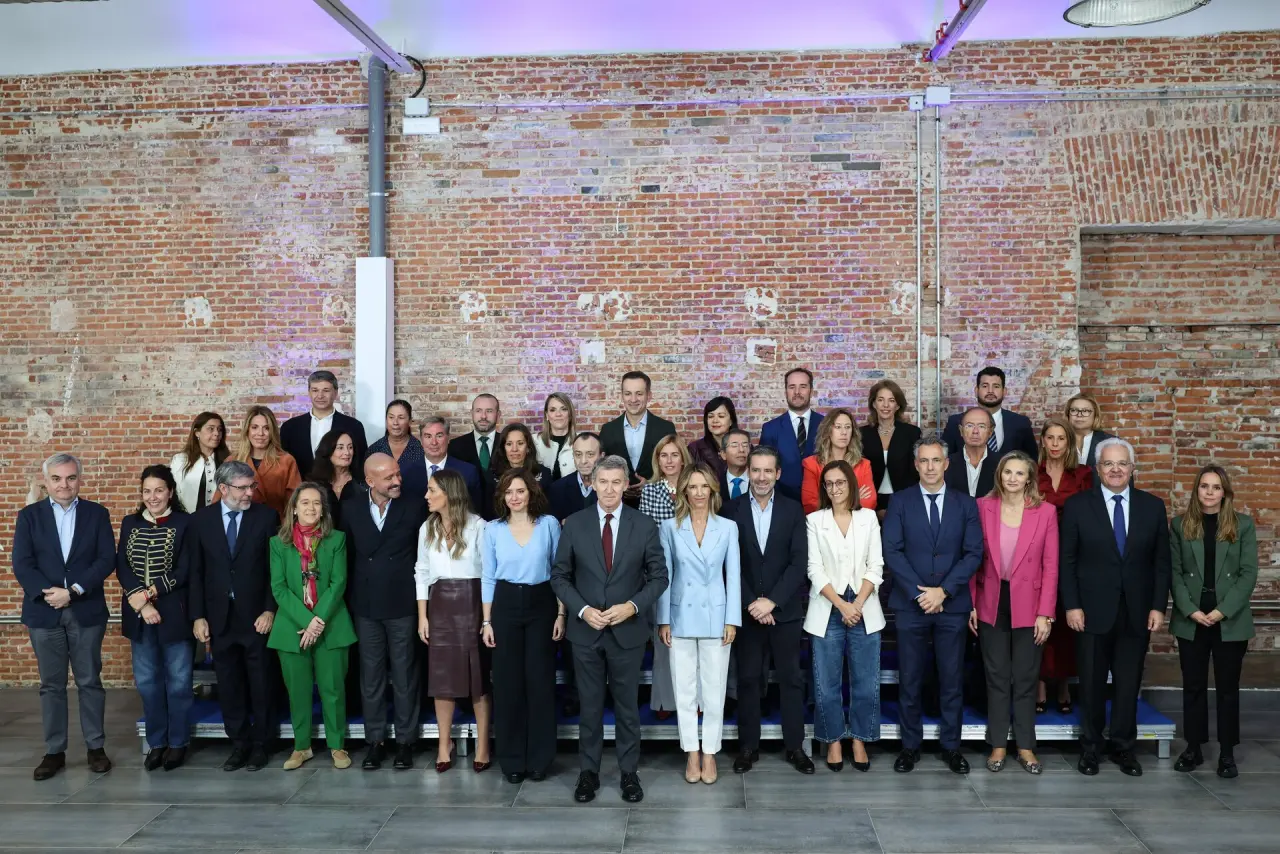 Feijoo presenta la lista de candidatos del Partido Popular por Madrid
