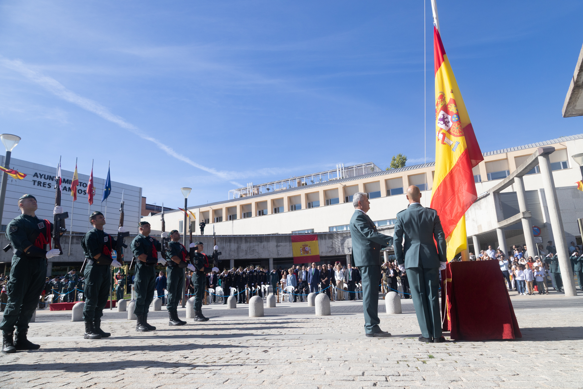 Tres Cantos celebra el Día de la Fiesta Nacional para remarcar la unidad de España
