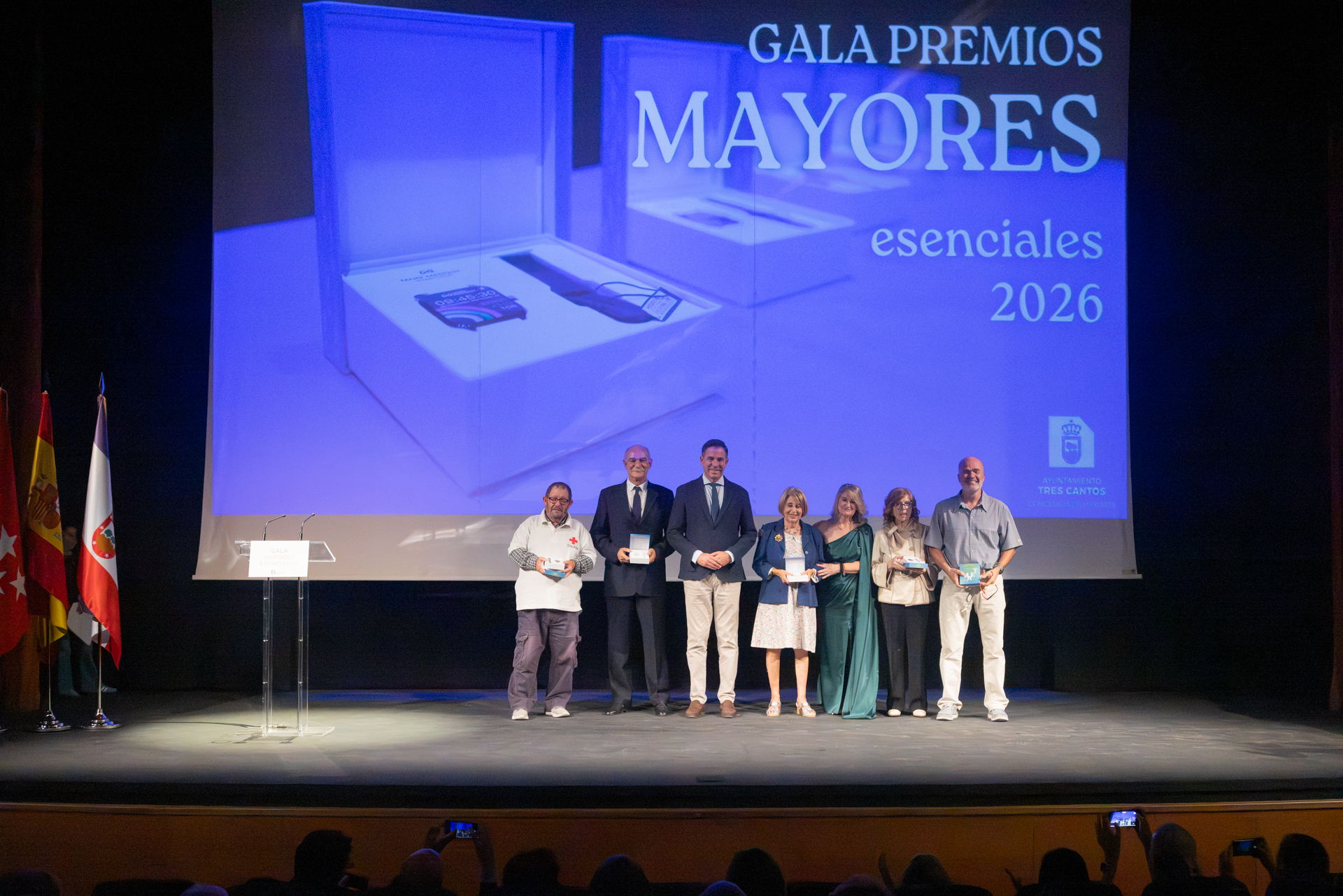Tres Cantos celebra la Gala Mayores Esenciales 2026 y entrega distinciones