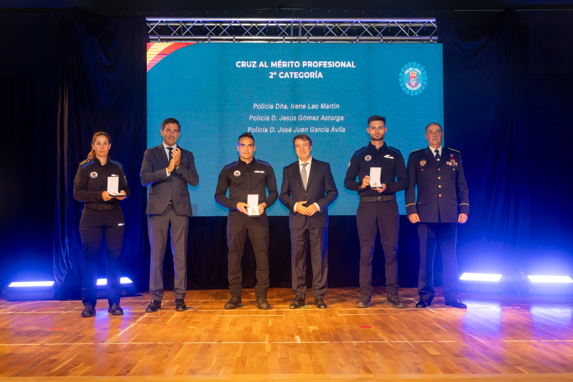 Tres Cantos celebra la gala anual de la Policia Local y entrega distinciones