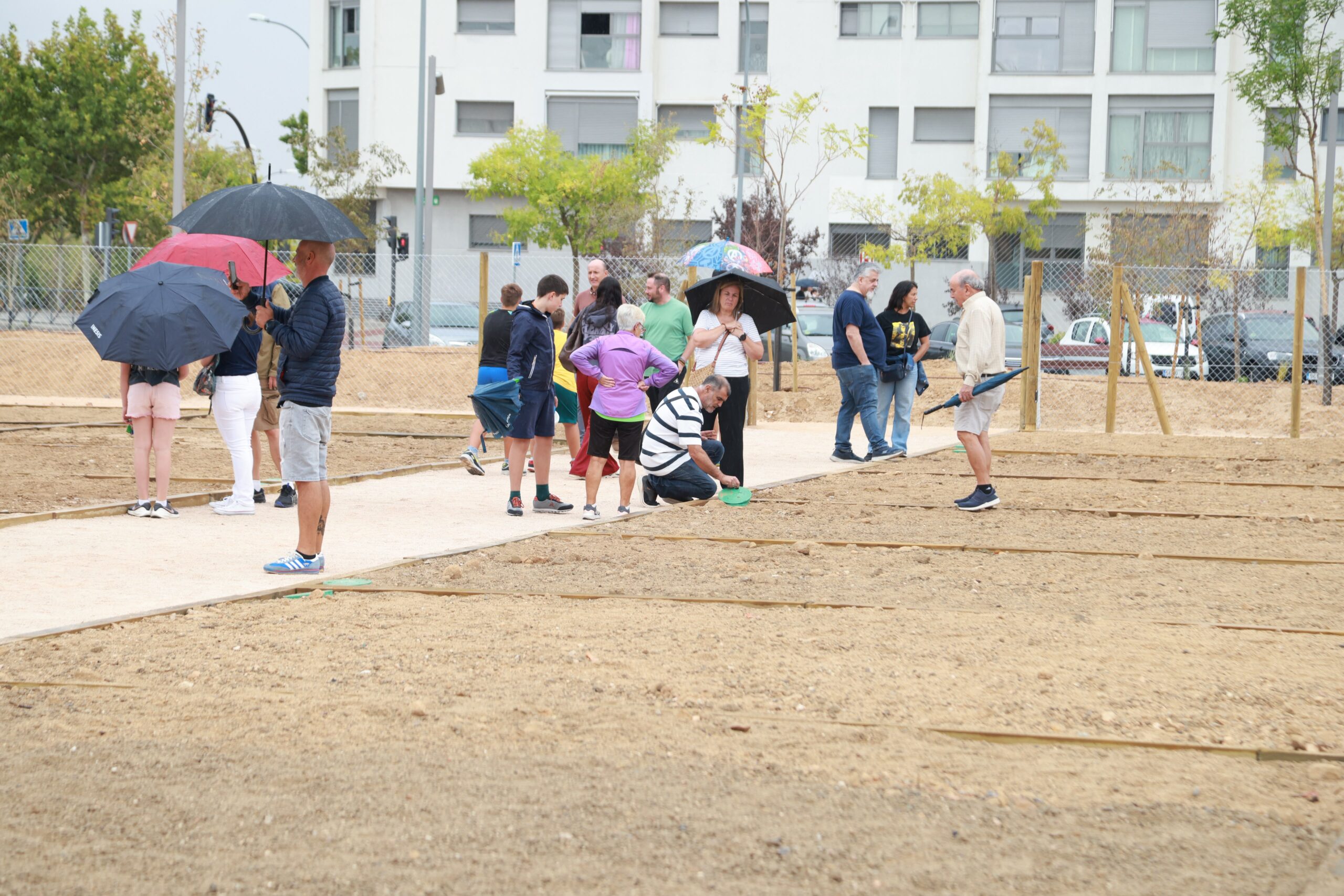 Alcobendas entrega 54 huertos urbanos familiares Parque Forestal Princesa Leonor