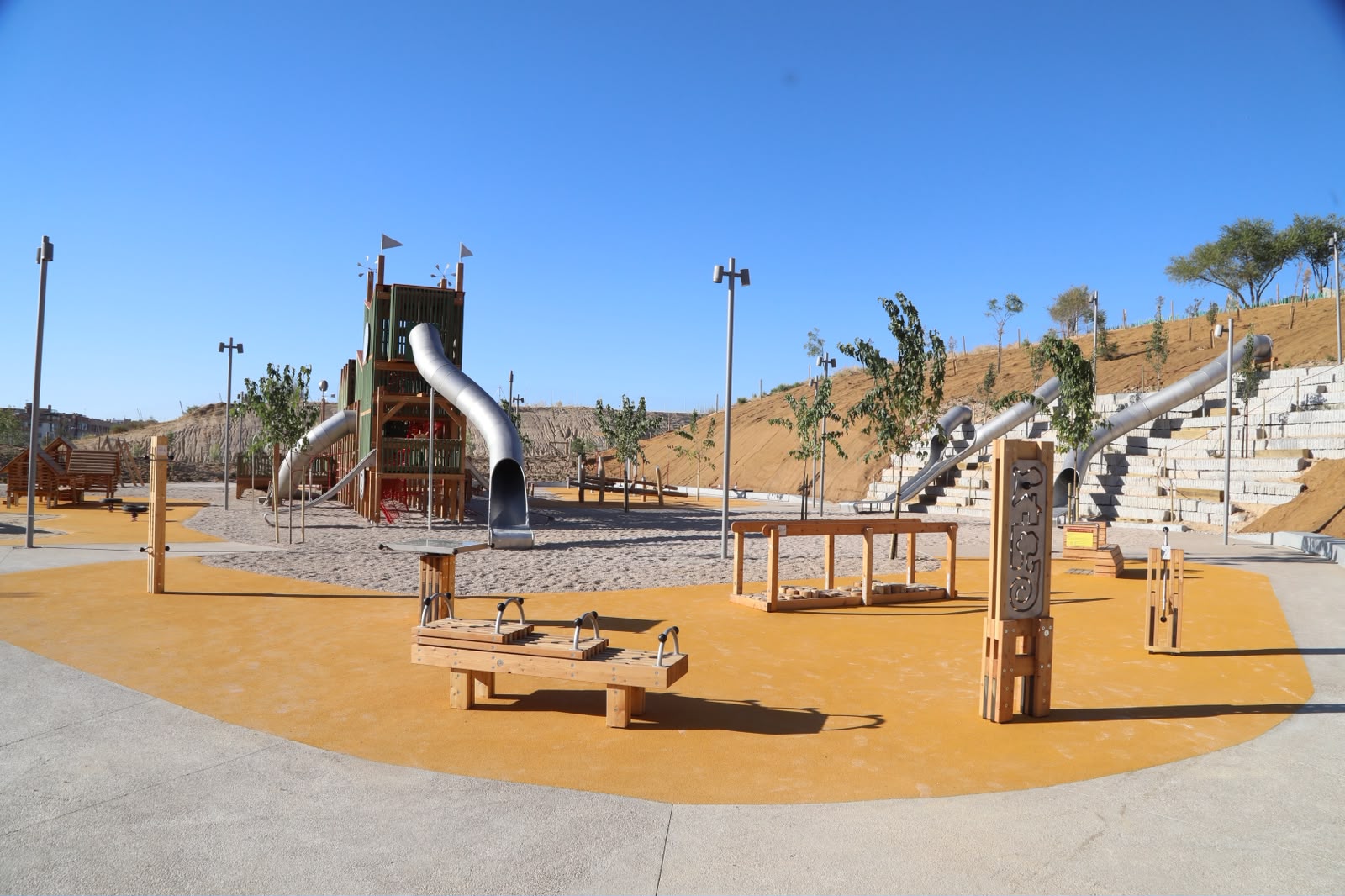 Carlos Novillo inaugura en Alcobendas el Parque Forestal Princesa Leonor